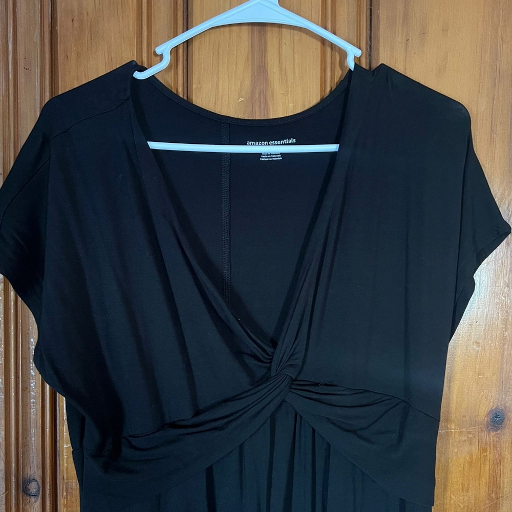 Amazon Essentials Black Tank Dress